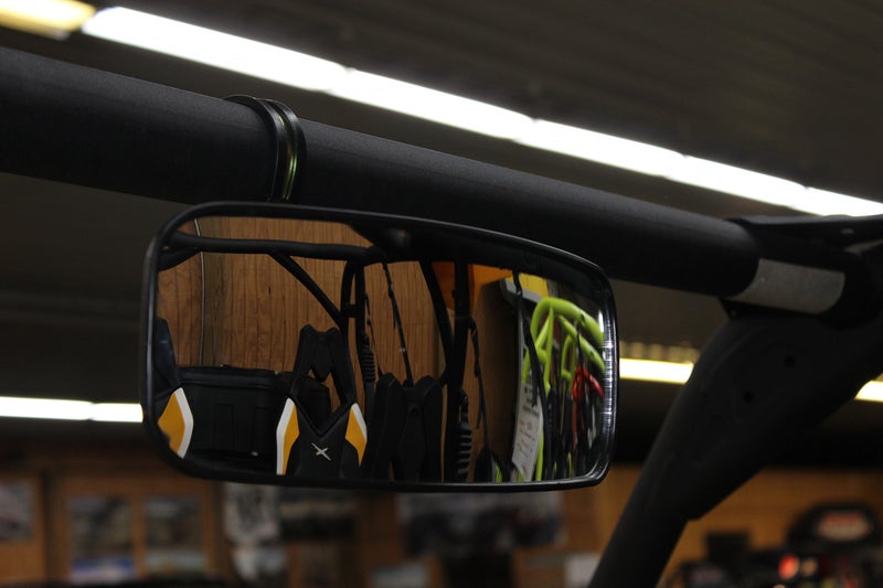 Maverick Deluxe 12" wide X 4.5" tall Rear View Mirror Fits Honda Pioneer 1,000 Model UTVs - Image 5